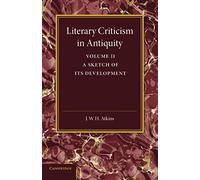 Literary Criticism In Antiquity