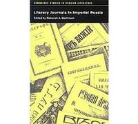 Literary Journals in Imperial Russia, Cambridge Studies in Russian Literature