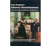 Literary Reminiscences And Autobiographical Fragments