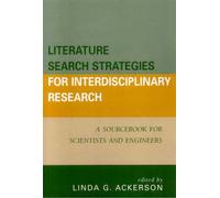 Literature Search Strategies For Interdisciplinary Research