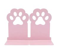 Literature Stand Pair - Playful Kitty Metal Page Keeper for Study Table Arrangement | Artistic Reading Divider Support with Balanced Footing & Charming Animal Motif for Library Study Corner Read