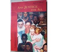Literature & Thought: And Justice for All (Cover-To-Cover Books) by Literature & Thought Series (2000-01-03)
