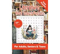 Literature Word Search Puzzle: 50+ Puzzles Word Search Easy to Read about Literature and More | 6x9 inches, 110 pages | Gift for Books & Readers Lover