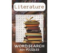 Literature Word Search Puzzle Book: Word Searches with Easy to Read Print about Literature, Genres, Famous Works, and More | 6 x 9 inches, 110 pages | ... Gift for Vacations, Holidays, and Free Time