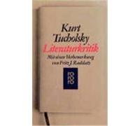 Literaturkritik Tucholsky, Kurt (Auteur)