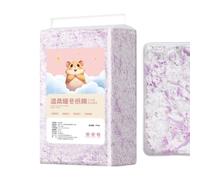 Literie Chaude Pour Hamsters - Lambeaux De Papier Absorbant Sans Poussière Pour Le Confort De L'automne Et De L'hiver, Matériau De Nidification Désodorisant Doux Pour Hamsters, Gerbilles, Lapins Et Co