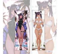 Literie Corps Taie d'oreiller 40x120cm Housse de Coussin Double Face décor à la Maison