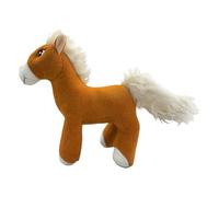 Literie de poupée - Doudou - Poupée douce pour enfants - Design réaliste - Parfaite pour les enfants à partir de 3 ans - Parure de lit de poupée (marron, 25 cm)