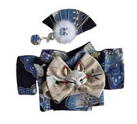 Literie de poupée - Vêtements pour poupées - Ensemble de vêtements kimono colorés - Convient pour accessoires de vêtements de poupée de 17 cm (vêtements sans poupée) - Tenue vestimentaire - Mode