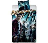 Literie en coton 135x200 Harry Potter 001 turquoise Taie d'oreiller 80x80 Faro