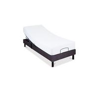 BELLECOUR LITERIE - Ensemble ATHENA 70x200 cm - Sommier électrique + Matelas Mémoire de forme
