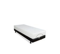 LITERIE - Ensemble BODYSOFT 80x190 cm - Sommier électrique + Matelas Mémoire de forme