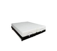 BELLECOUR LITERIE - Ensemble Duo SUPERFLEX 2x90x200 cm - Sommiers électriques + Matelas Mémoire de forme