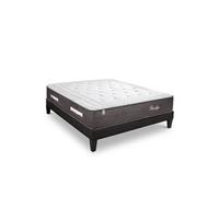 Ensemble Matelas + sommier PRIVILEGE - Victoire 15cm Blanc 90 x 190 cm