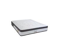 BELLECOUR LITERIE - Ensemble TIVOLI 140x200 cm - Matelas Mémoire de forme + Protège matelas anti punaise G
