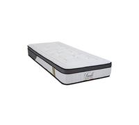 LITERIE - Ensemble TIVOLI 90x190 cm - Matelas Mémoire de forme + Protège matelas anti punaise