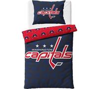 Literie hockey NHL Washington Capitals Boucliers Taille : 140x200 + 70x90 cm