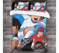 Literie Housse De Couette Pi¿¿Ces Ensemble Captain Tsubasa Literie Housse De Couette Ensembles Pour Enfants Femmes Hommes