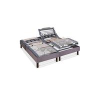 BELLECOUR LITERIE | Jeu de 2 sommiers électriques Athena 2x70x200 cm | Lattes & Plots