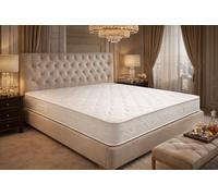 Literie Julien Matelas 140x200 - Hauteur 20 cm Soutien Très Ferme et Durable en Mousse Polyuréthane - 2 Faces de Couchage - Certifié CertiPUR & Oeko-TEx - Modèle Yellow 20