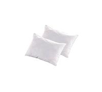 BELLECOUR Oreillers Moelleux 40x60cm Lot de 2 LUXOTEL épaisseur 16 cm, Fibres Creuses Polyester Mousse viscoélastique à mémoire de Forme, indéformable et hygiénique, LITERIE