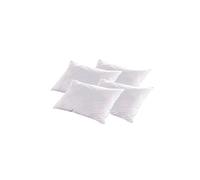 BELLECOUR Oreillers Moelleux 40x60 cm Lot de 4 LUXOTEL épaisseur 16 cm, Fibres Creuses Polyester Mousse viscoélastique à mémoire de Forme, indéformable et hygiénique, LITERIE