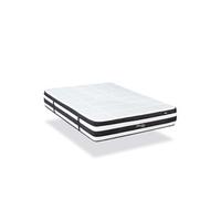 Matelas ressort 140x200 cm bellecour accueil progressif soutien ferme epaisseur 25 cm Non specifie zones housse de matelas G