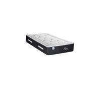 Matelas Ressorts ensachés & Mémoire de forme PRIVILEGE Simple ep 30 cm - Compressé roulé Blanc 90 x 200 cm