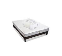 LITERIE - Pack anti punaise AMBOISE 180x200 cm - Matelas + Sommier + Accessoires