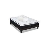 BELLECOUR LITERIE - Pack Prêt à dormir CELESTIN 2.0 90x190 cm - Matelas Mémoire de forme + Sommier + Accessoires G