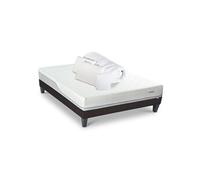 LITERIE - Pack Prêt à dormir EVERBED 180x200 cm - Matelas Mémoire de forme + Sommier + Accessoires