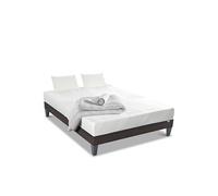 BELLECOUR LITERIE - Pack Prêt à dormir PARIS 140x200 cm - Matelas Mémoire de forme + Sommier + Accessoires
