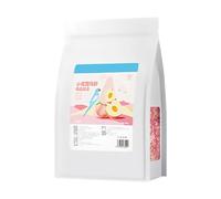 Literie pour cage à oiseaux - Mélange de litière absorbante, revêtement de sol à texture de sable naturel, soutien de l'habitat propre pour animaux de compagnie à plumes de petite et grande taille