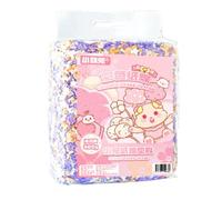 Literie pour gerbilles - Matériau en peluche pour hamster, articles de nidification d'animaux | Conception douce en fibre de papier pour le contrôle des odeurs, offre un confort chaleureux pour le hér