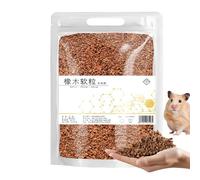 Literie pour Hamster - Contrôle des odeurs en de chêne Absorbant Le Confort pour Les enclos | Substrat en Bois Naturel avec Texture sans poussière et Isolation Thermique pour écureuils, Souris,