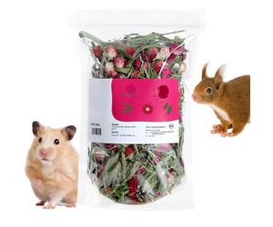 Literie pour petits animaux, décoration d'habitat de literie de fleurs | Linge de lit de hamster de fleurs séchées - Apprends naturels accessoires pour animaux de compagnie Décoration d'habitat