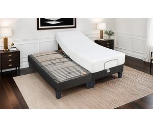 Literie relaxation Combi technologie bi-lattes : 70 x 190 cm / Literie électrique seule