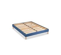 BELLECOUR LITERIE - Sommier à lattes en bois KIT COLOR 180x200 cm - Coloris Bleu marine - Livré en kit Bleu marine