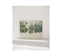 BELLECOUR LITERIE - Tête de lit déhoussable LES INSEPARABLES 160x110 cm Vert