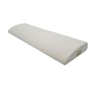 LITERIE WESTELYNCK Grand traversin pupitre Type DUNLOPILLO, Version Grand modèle, 100% Latex perforé Double Face, Densité 45kg/m3, Made in France, Housse Tencel Lavable