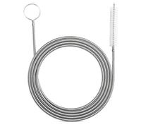 LiteTour Tube d'alimentation flexible extra épais et brosse de nettoyage des canalisations : version à ressort plus solide pour une précision et une durabilité améliorées