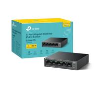 LiteWave LS105GP Commutateur non géré Gigabit Ethernet (10/100/1000) Alimentation via Ethernet (PoE) Noir