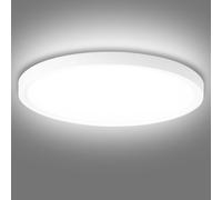 Litglobe Plafonnier LED 60W,6500K Blanc froid Luminaire Plafonnier,6000LM Éclairage de Plafond,Ø50CM Plafonier Rond Moderne,Lampe de Plafond pour Salon, Chambre, Cuisine, Balcon, Bureau