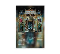 LITGY Poster sur toile Michael Jackson Dangerous sans cadre 30 x 45 cm