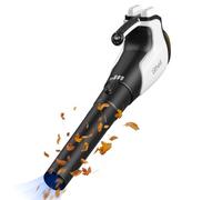 Litheli Souffleur à feuilles avec batterie - Souffleur à feuilles sans balais avec turbocompresseur - Vitesse de l'air : 180 km/h - Débit d'air : 15,85 m³/min - Convient pour l'entretien du jardin