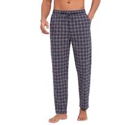 Litherday Pantalon de Pyjama Homme Coton à Carreaux Bas de Pyjama Longue Cofortable Respirant avec Poches à Cordon de Pantalon