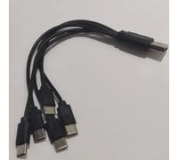 Lithium 7.4V 1600mAh Compatible avec Drones Pliables, Compatible avec RG700 Pro et S188 avec USB et Accessoires de Chargeur 5 en 1 3 en 1 2 en 1(5in1 Charging Wire)