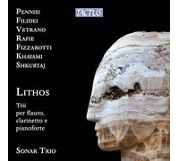 Lithos – Trios contemporains pour flûte, clarinette et piano – CD – Tactus