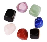 Lithotherapie Pierre Chakra, Cristaux de Guérison Réglés pour la guérison en énergie Reiki 7Pcs Pierre Precieuse
