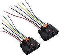 LithTor Lot de 2 connecteurs de bobine d'allumage DJ7071-1.5-21 PP10000888 pour Buick Excelle Cruze Opel Corsa Vauxhall Adam Astra J - Étanche - Bobine d'allumage automobile